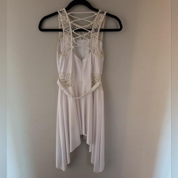 Weissman White Dance Costume Dress Child XL - Picture 2 of 5